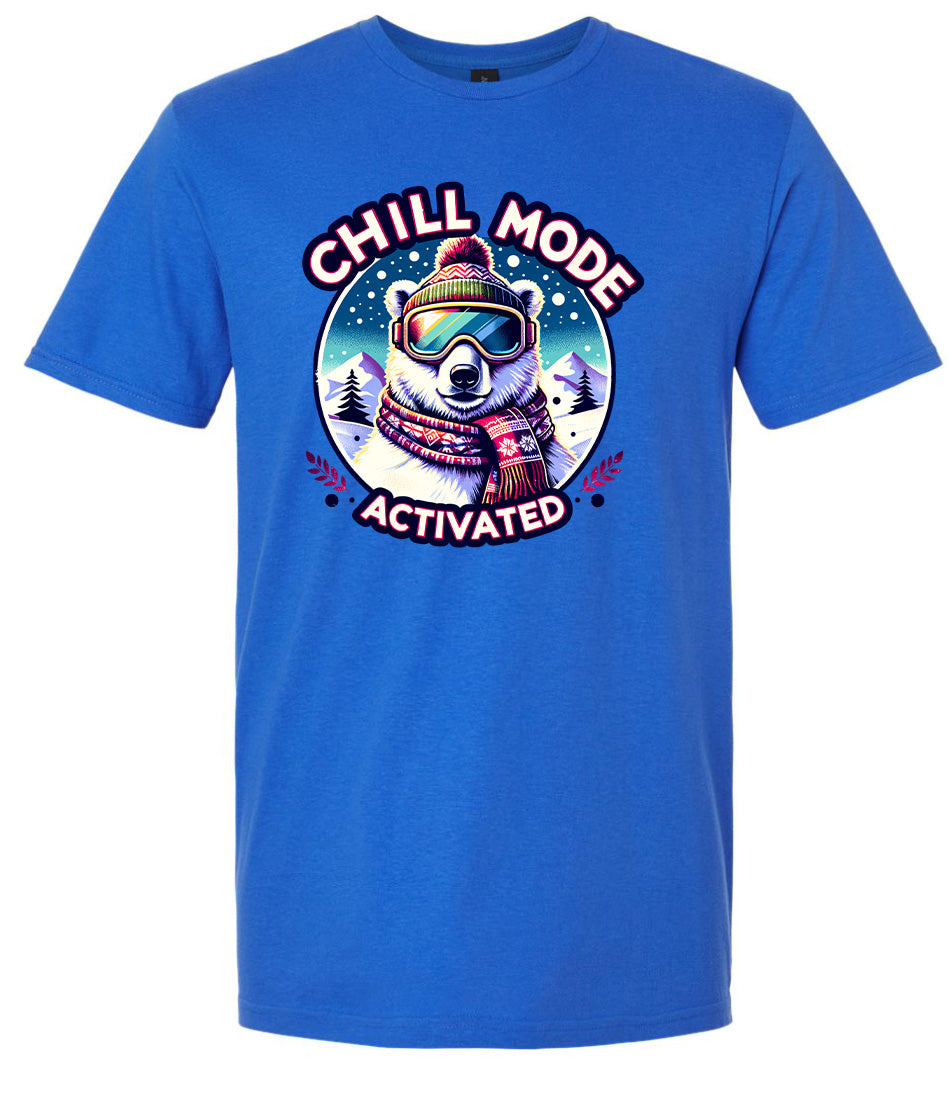 Chill Mode Activated Adult Gildan Soft Shirt