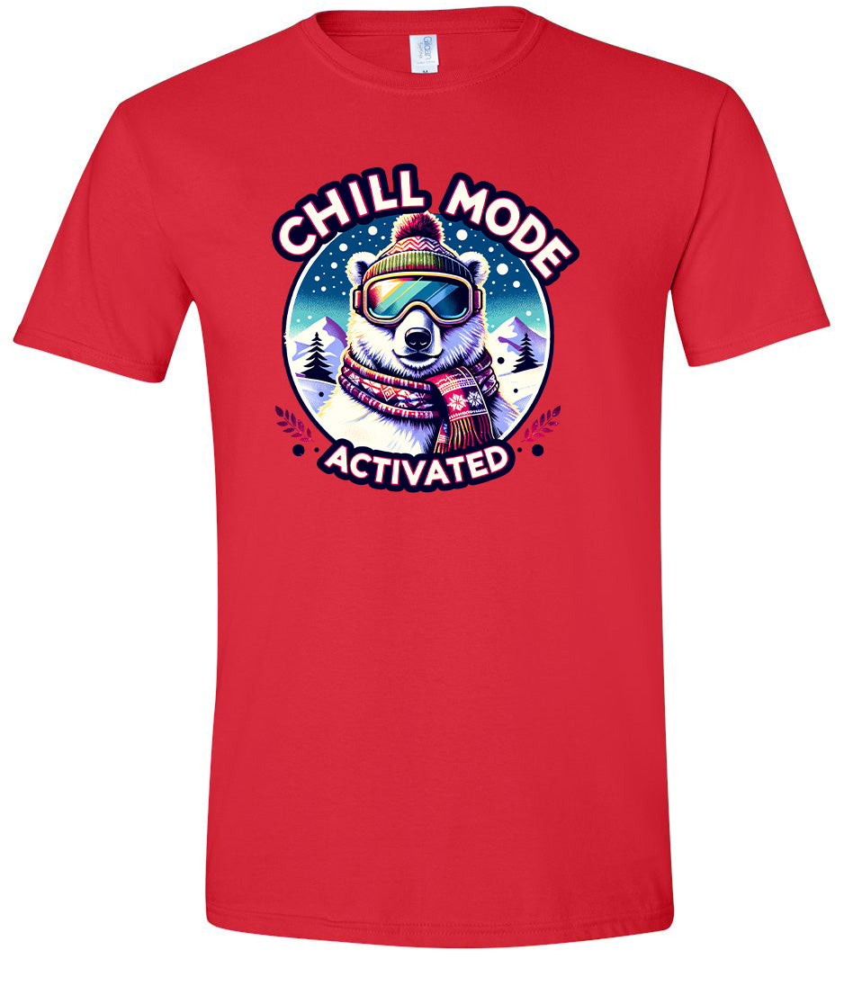 Chill Mode Activated Adult Gildan Soft Shirt