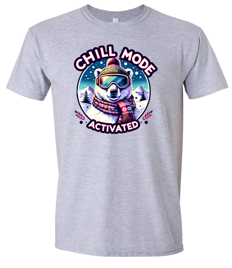 Chill Mode Activated Adult Gildan Soft Shirt