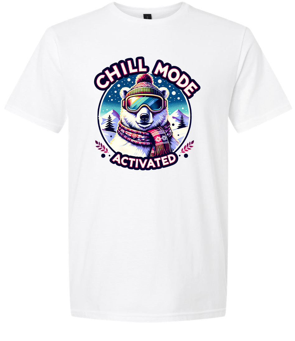 Chill Mode Activated Adult Gildan Soft Shirt