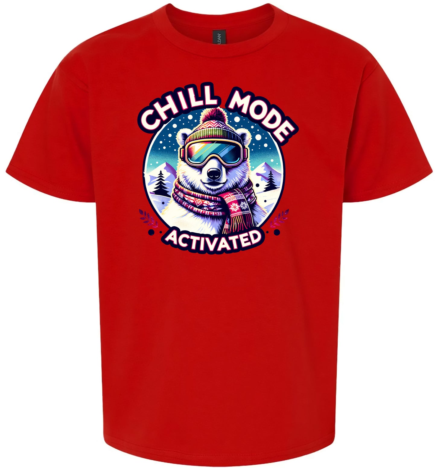 Chill Mode Activated Children's Gildan Soft Shirt