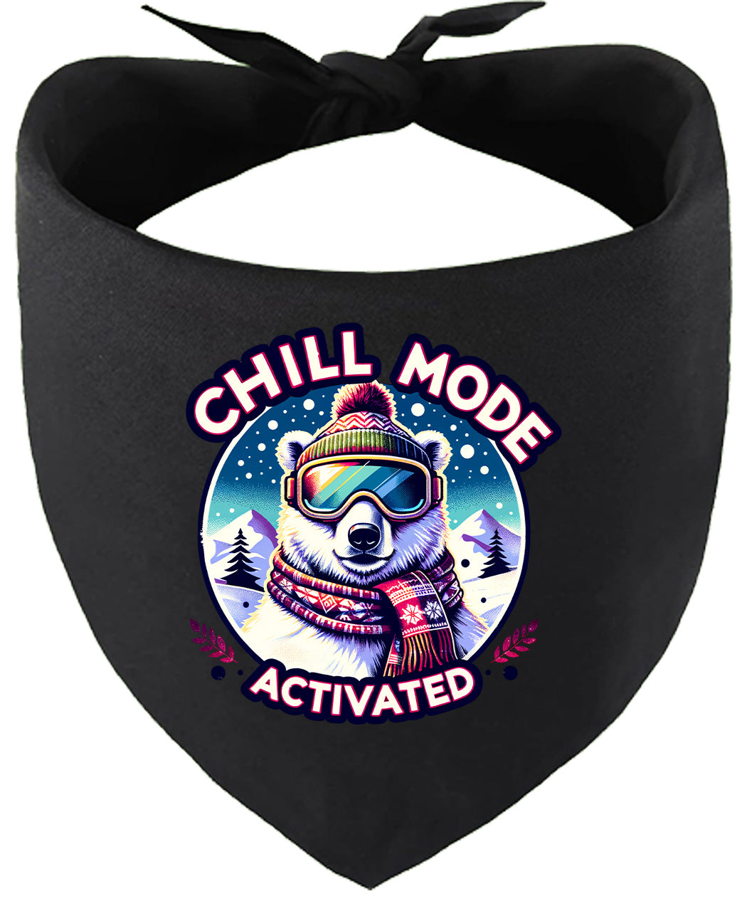 Chill Mode Activated Pet Bandana