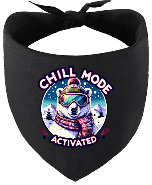 Chill Mode Activated Pet Bandana