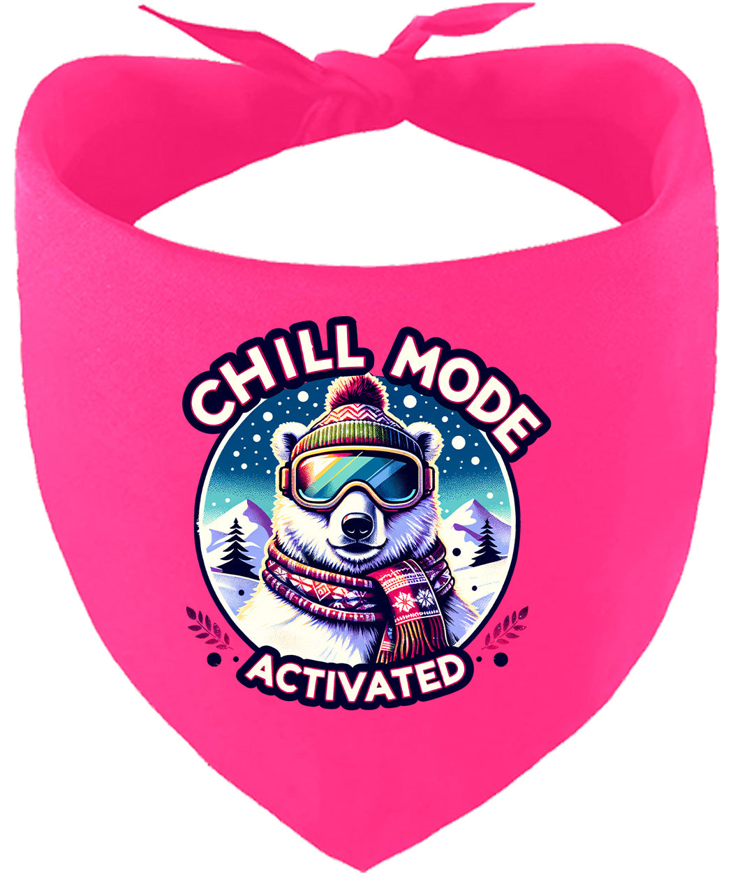 Chill Mode Activated Pet Bandana