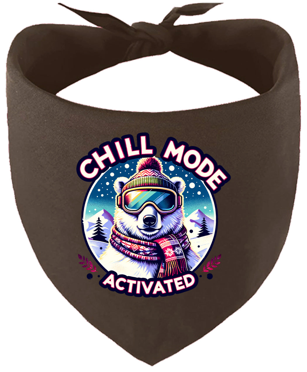 Chill Mode Activated Pet Bandana