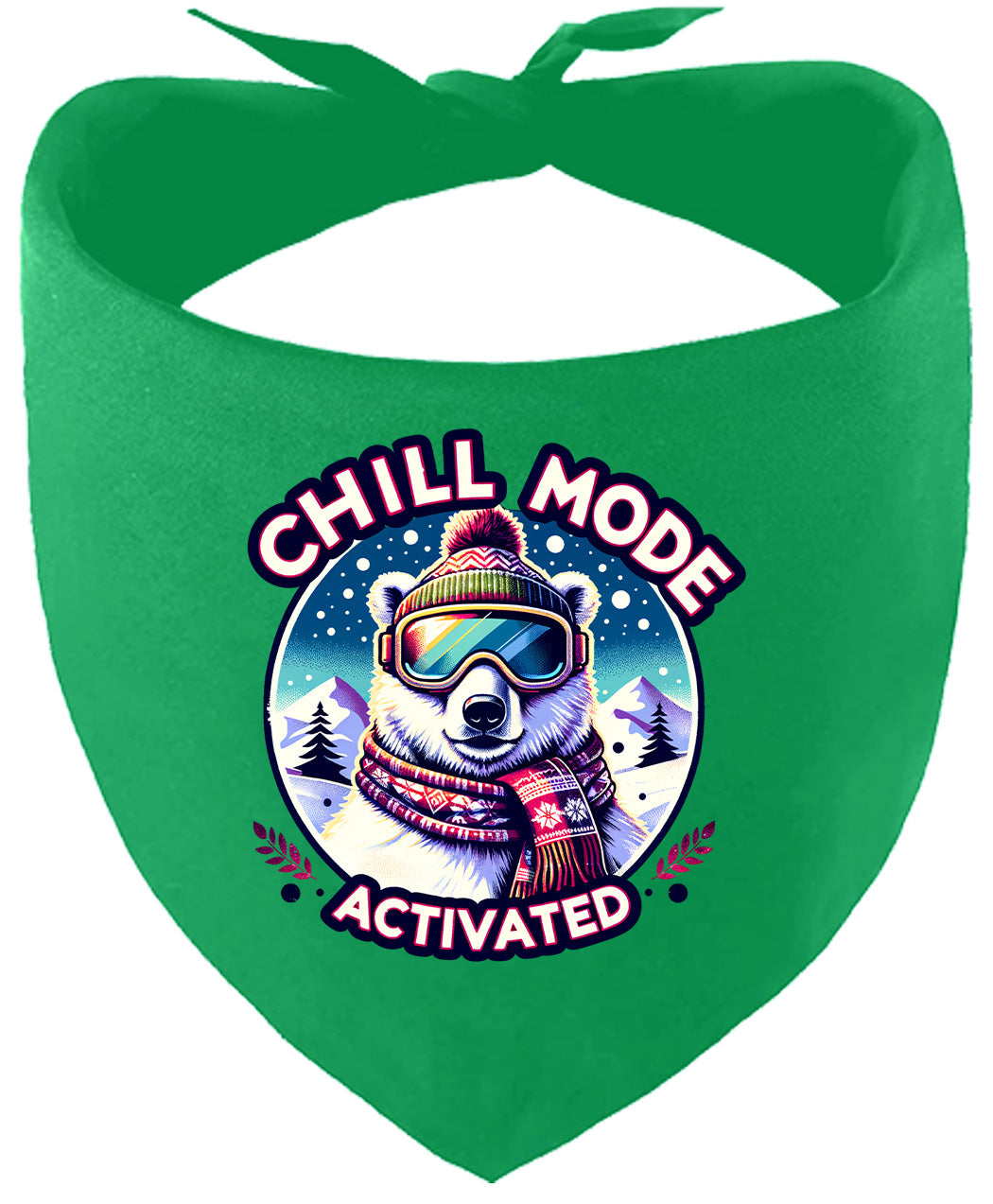 Chill Mode Activated Pet Bandana