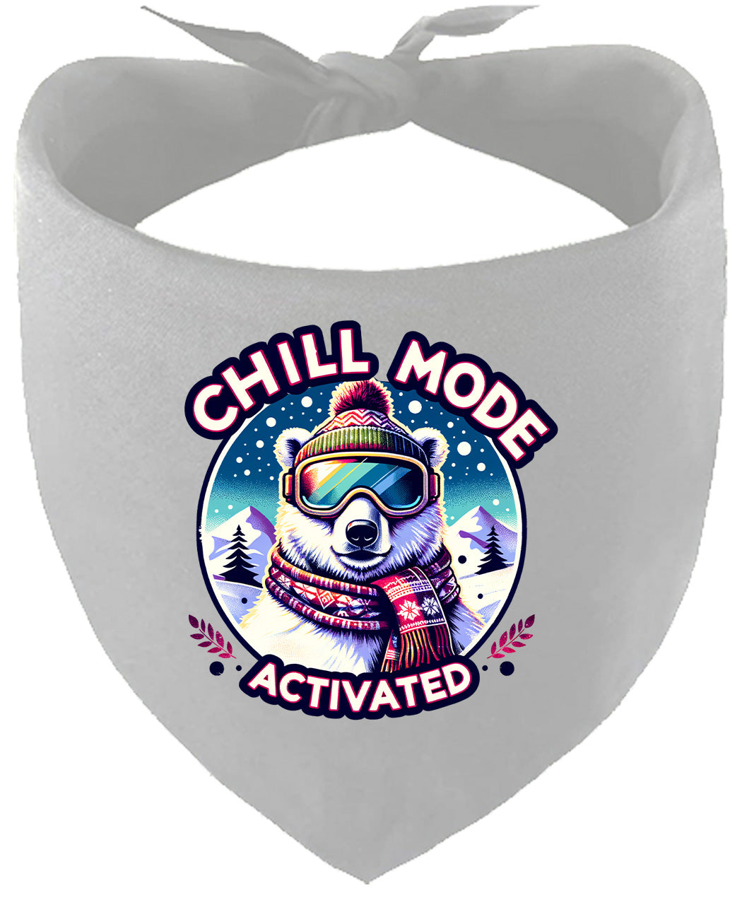 Chill Mode Activated Pet Bandana