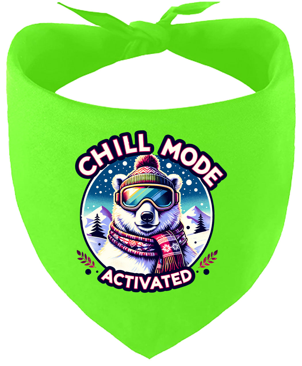 Chill Mode Activated Pet Bandana