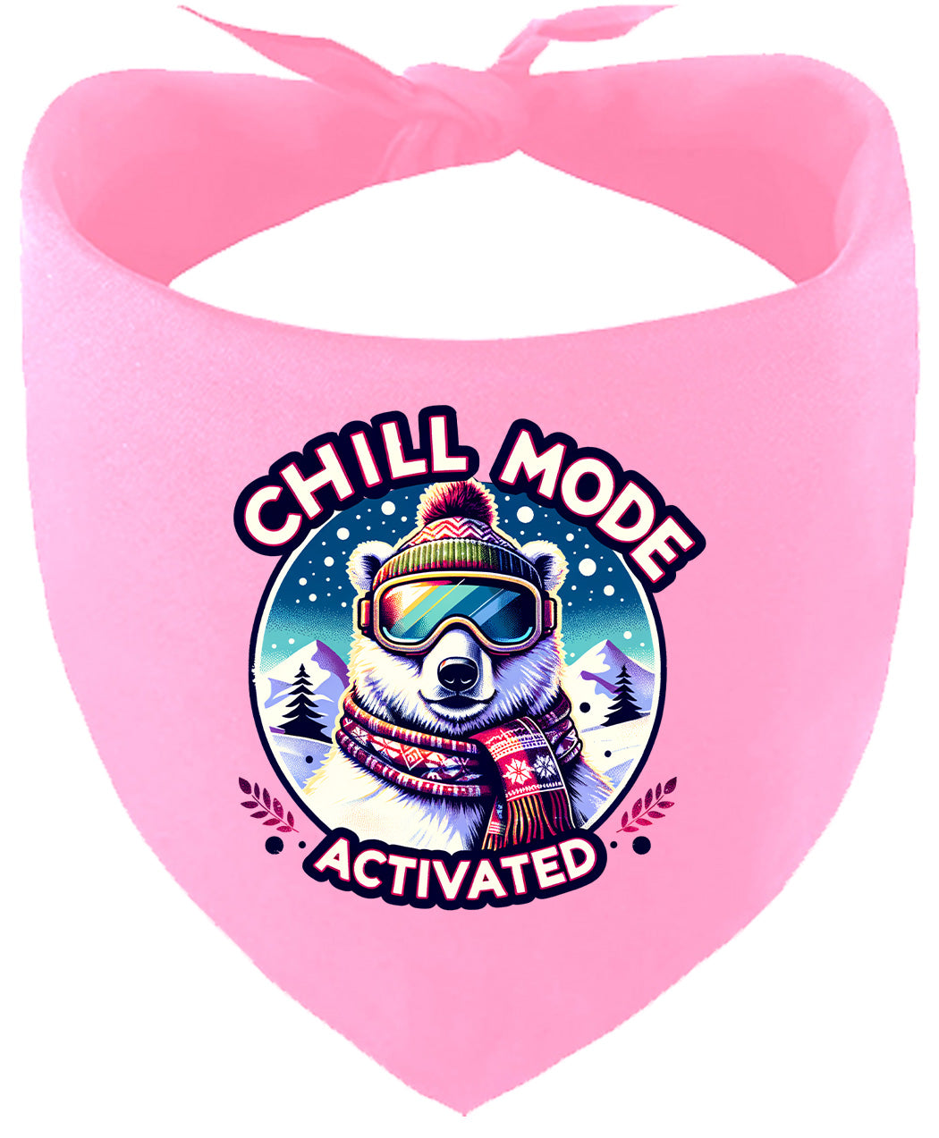 Chill Mode Activated Pet Bandana