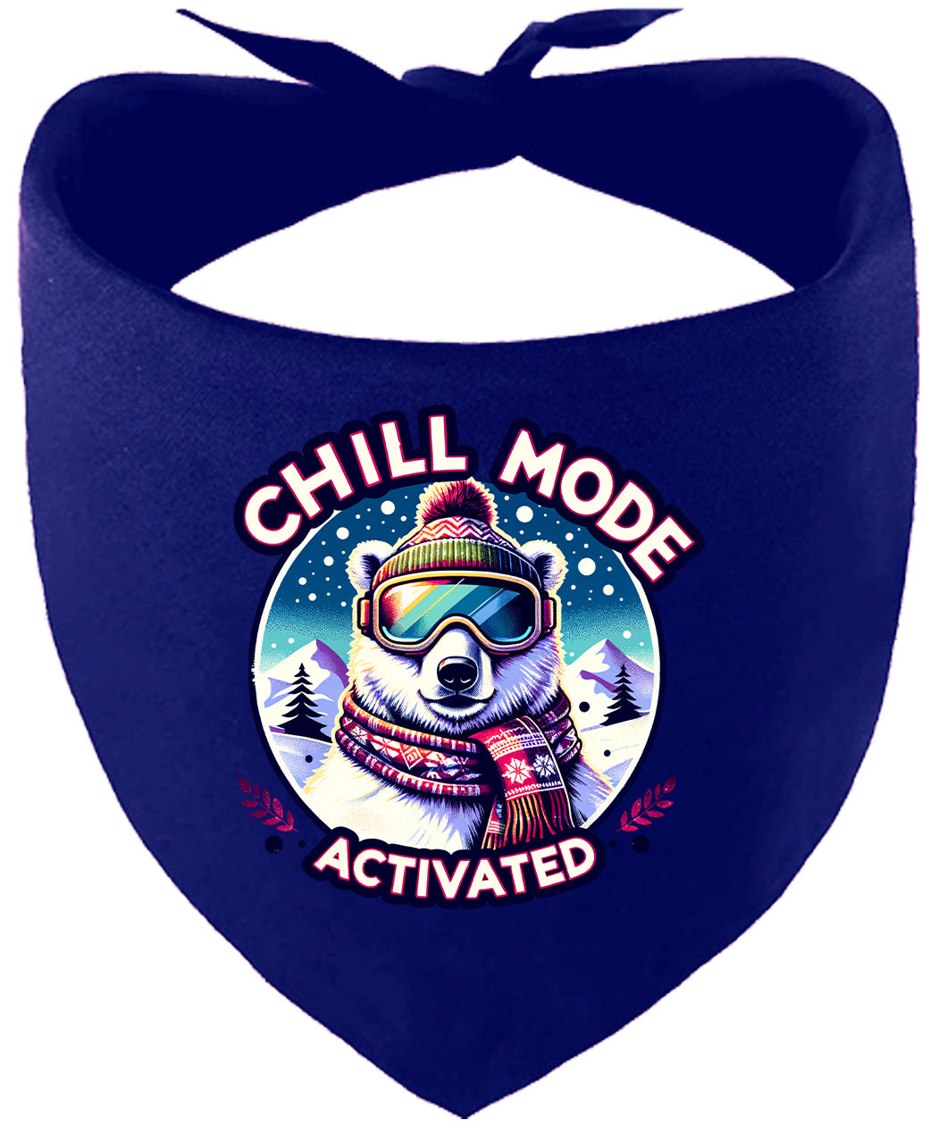 Chill Mode Activated Pet Bandana
