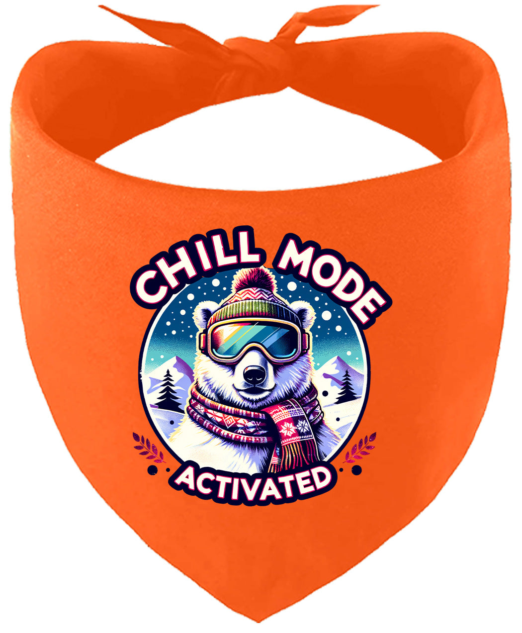 Chill Mode Activated Pet Bandana