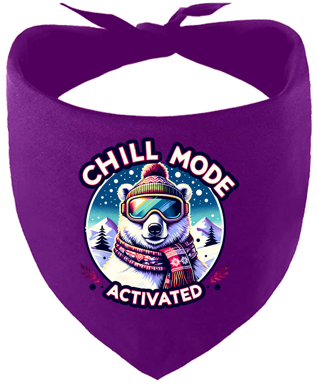 Chill Mode Activated Pet Bandana