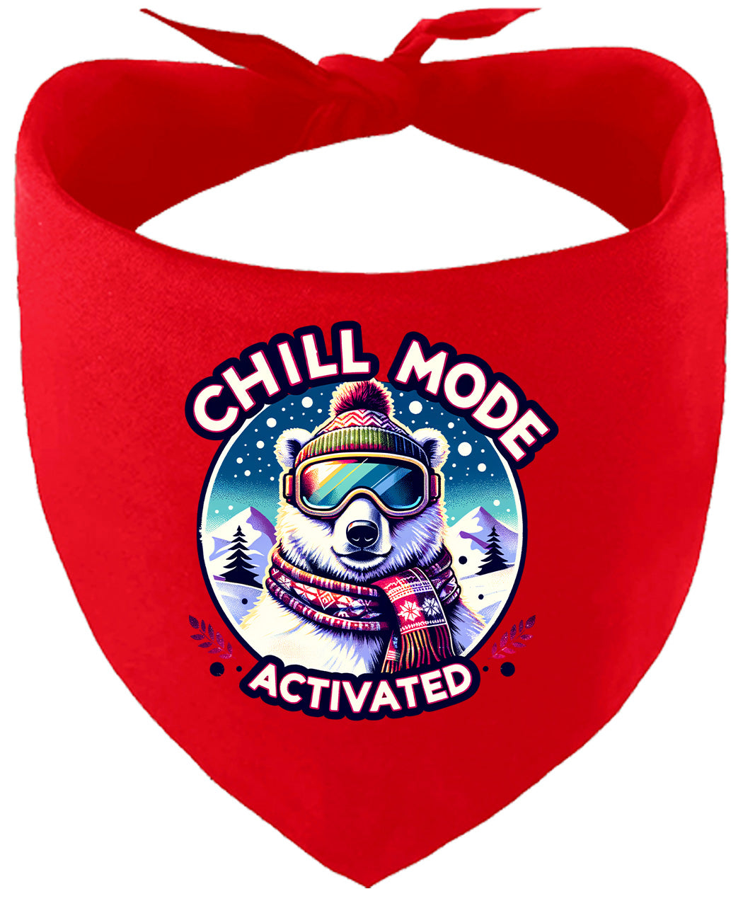 Chill Mode Activated Pet Bandana