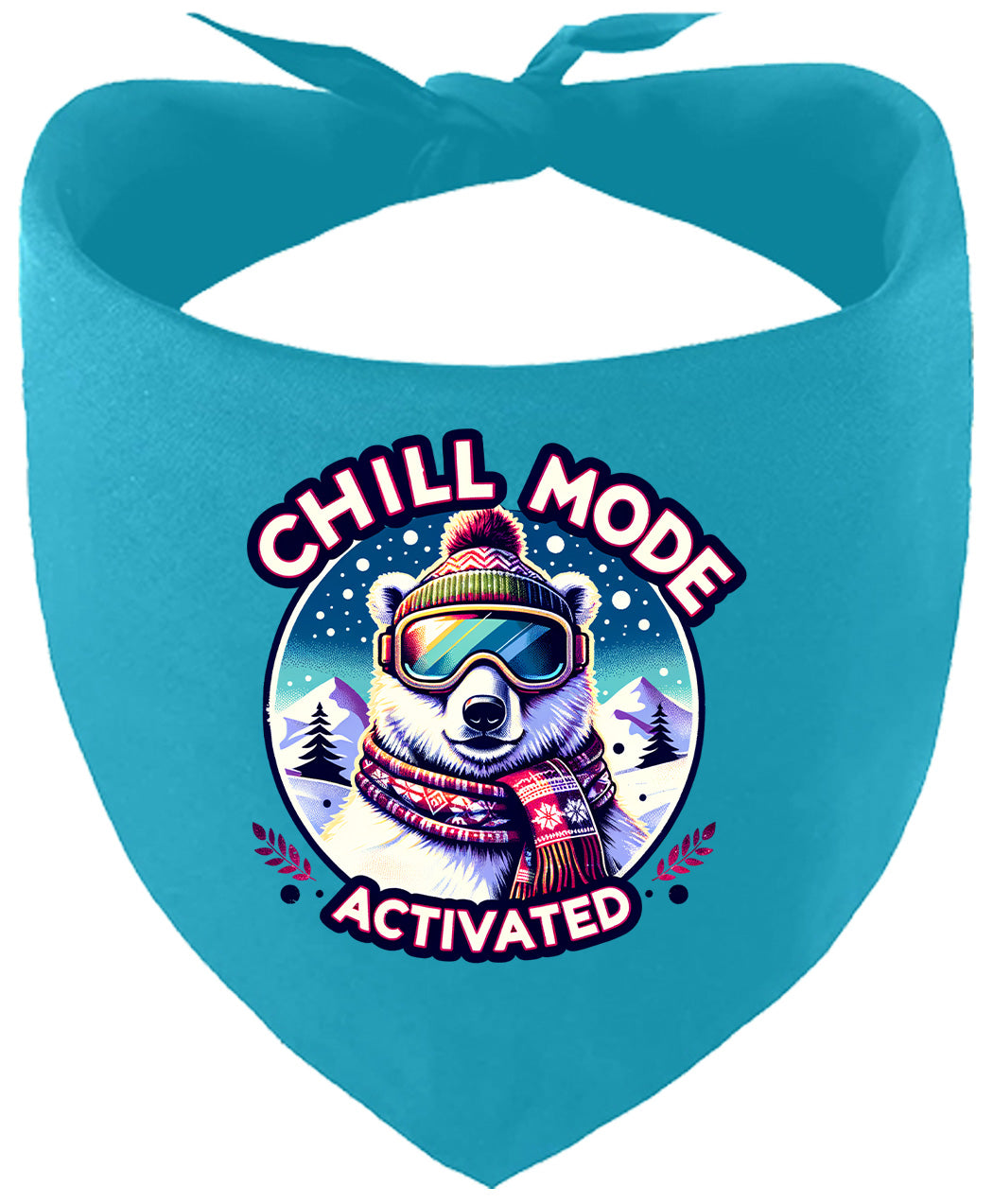 Chill Mode Activated Pet Bandana