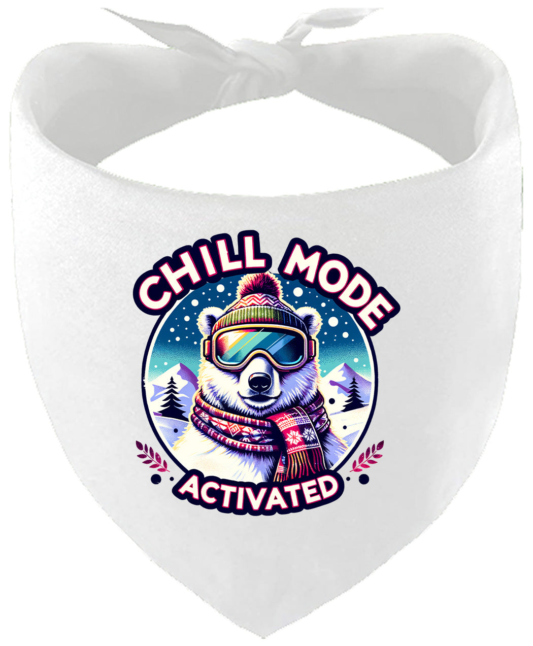 Chill Mode Activated Pet Bandana