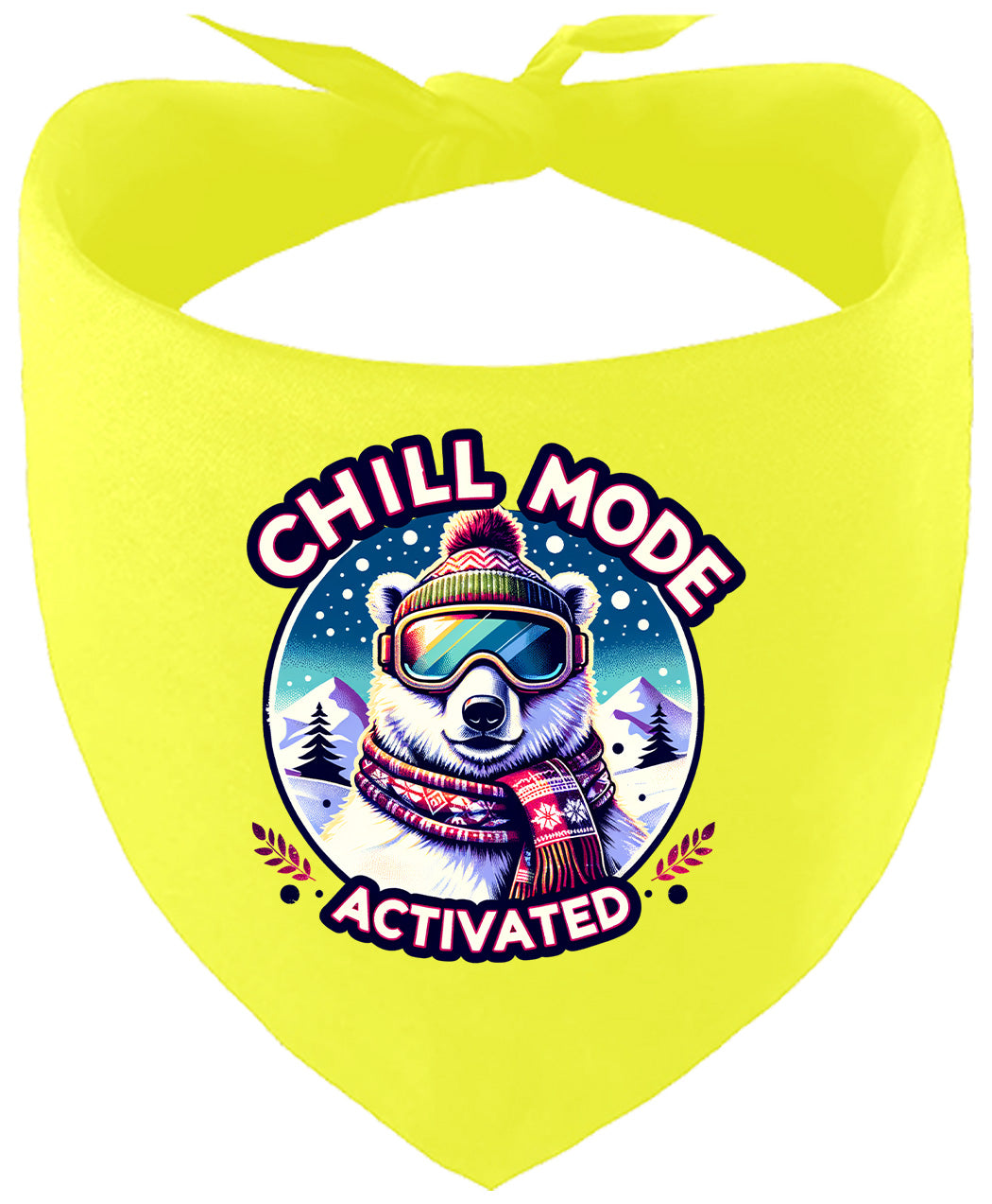 Chill Mode Activated Pet Bandana