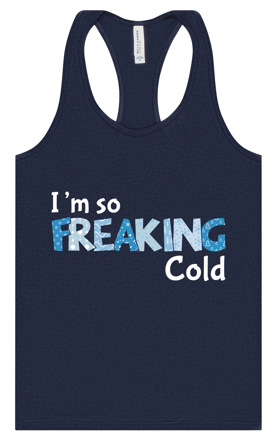 Freaking Cold Women's Racerback Tank