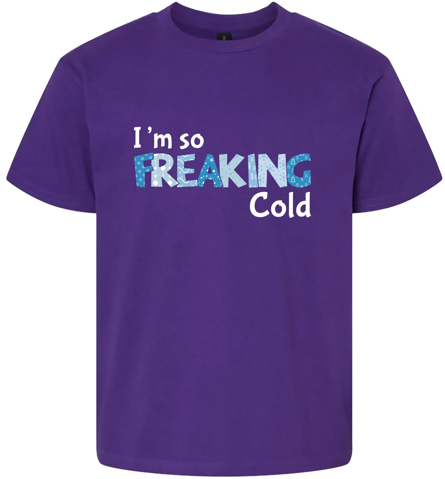 Freaking Cold Children's Gildan Soft Shirt