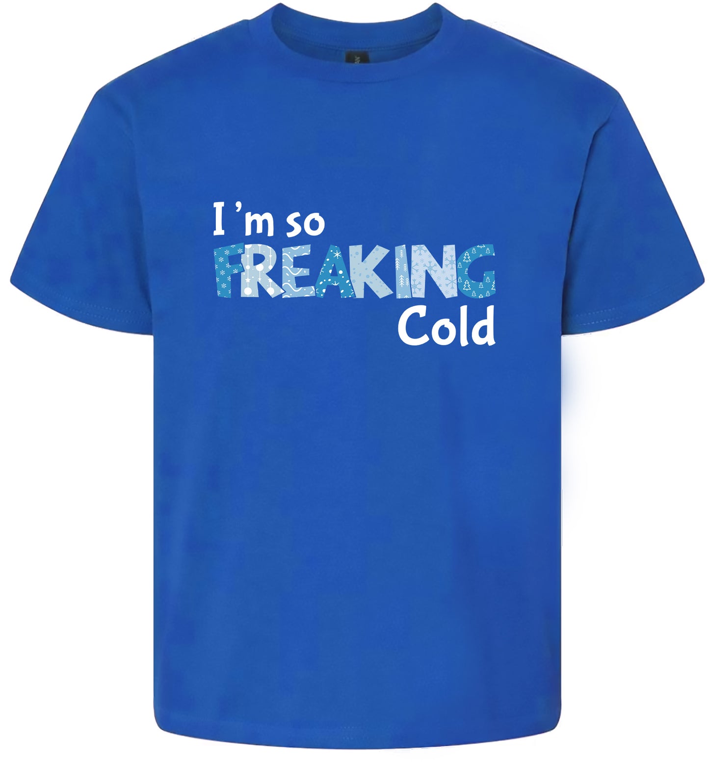 Freaking Cold Children's Gildan Soft Shirt