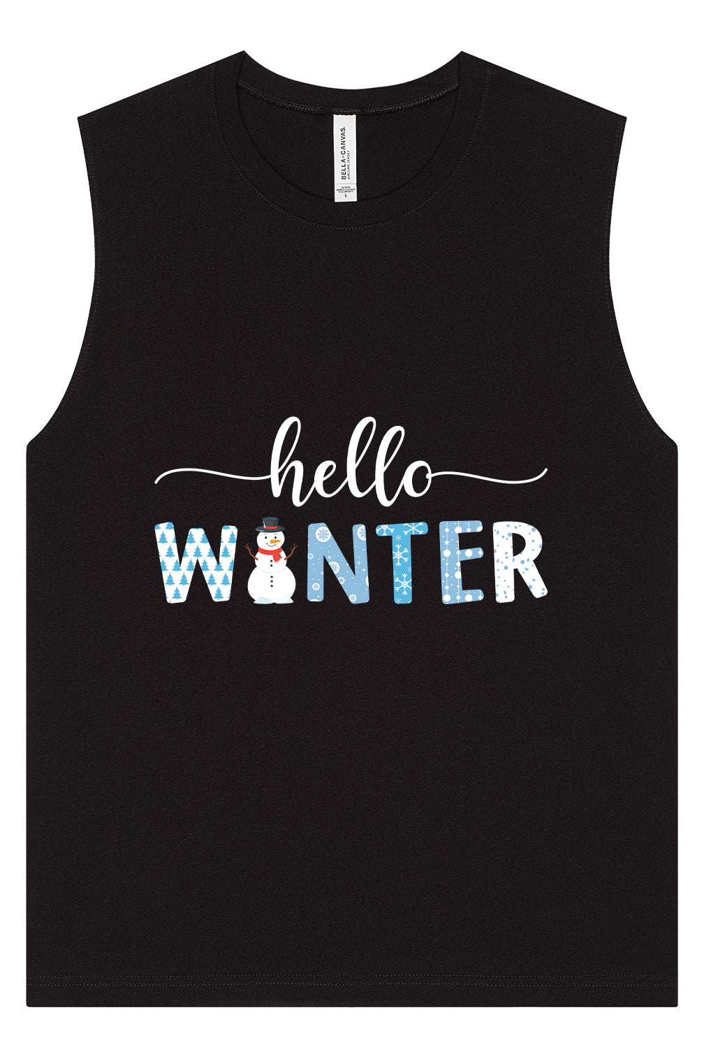 Hello Winter Muscle Tank
