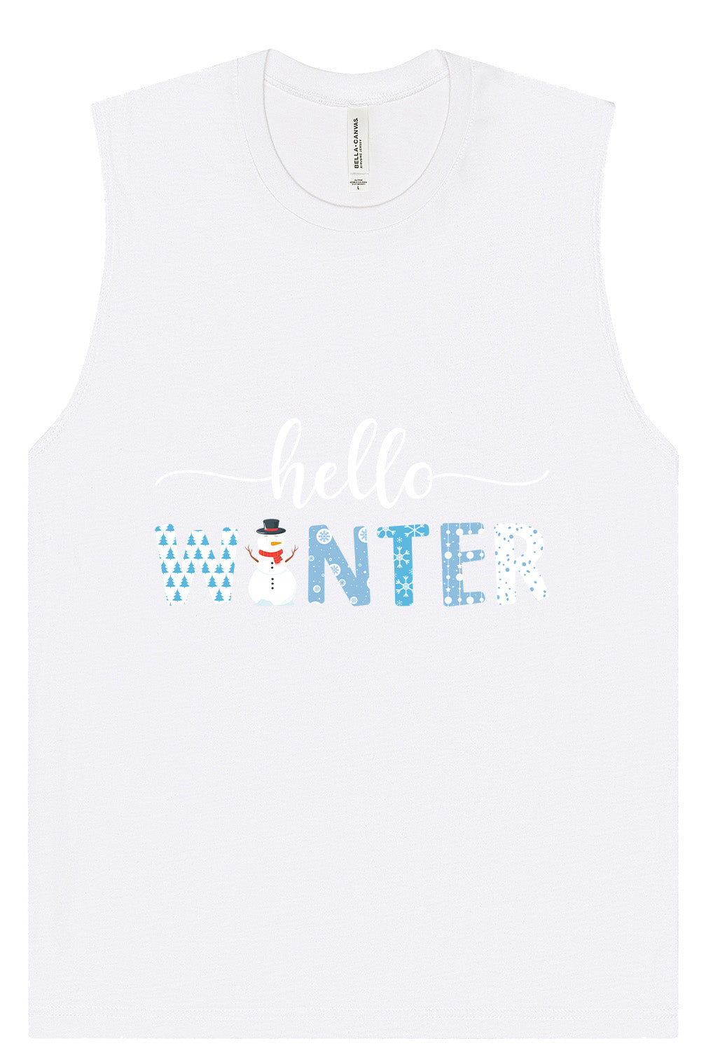 Hello Winter Muscle Tank