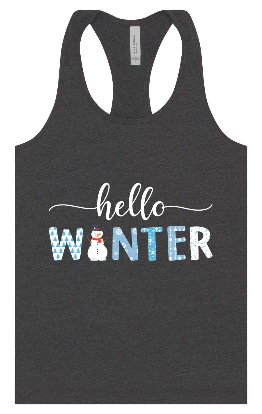 Hello Winter Women's Racerback Tank