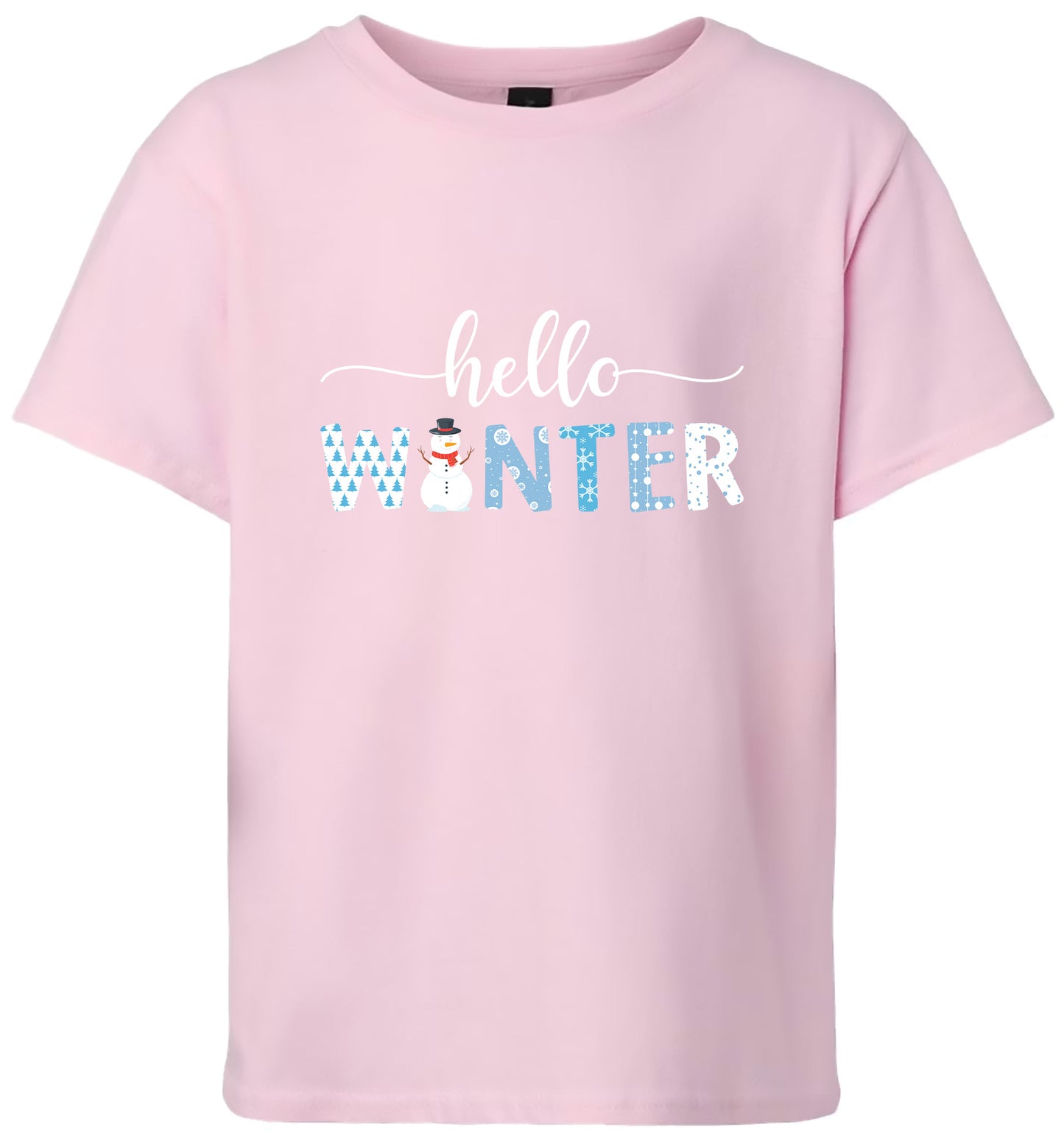 Hello Winter Children's Gildan Soft Shirt