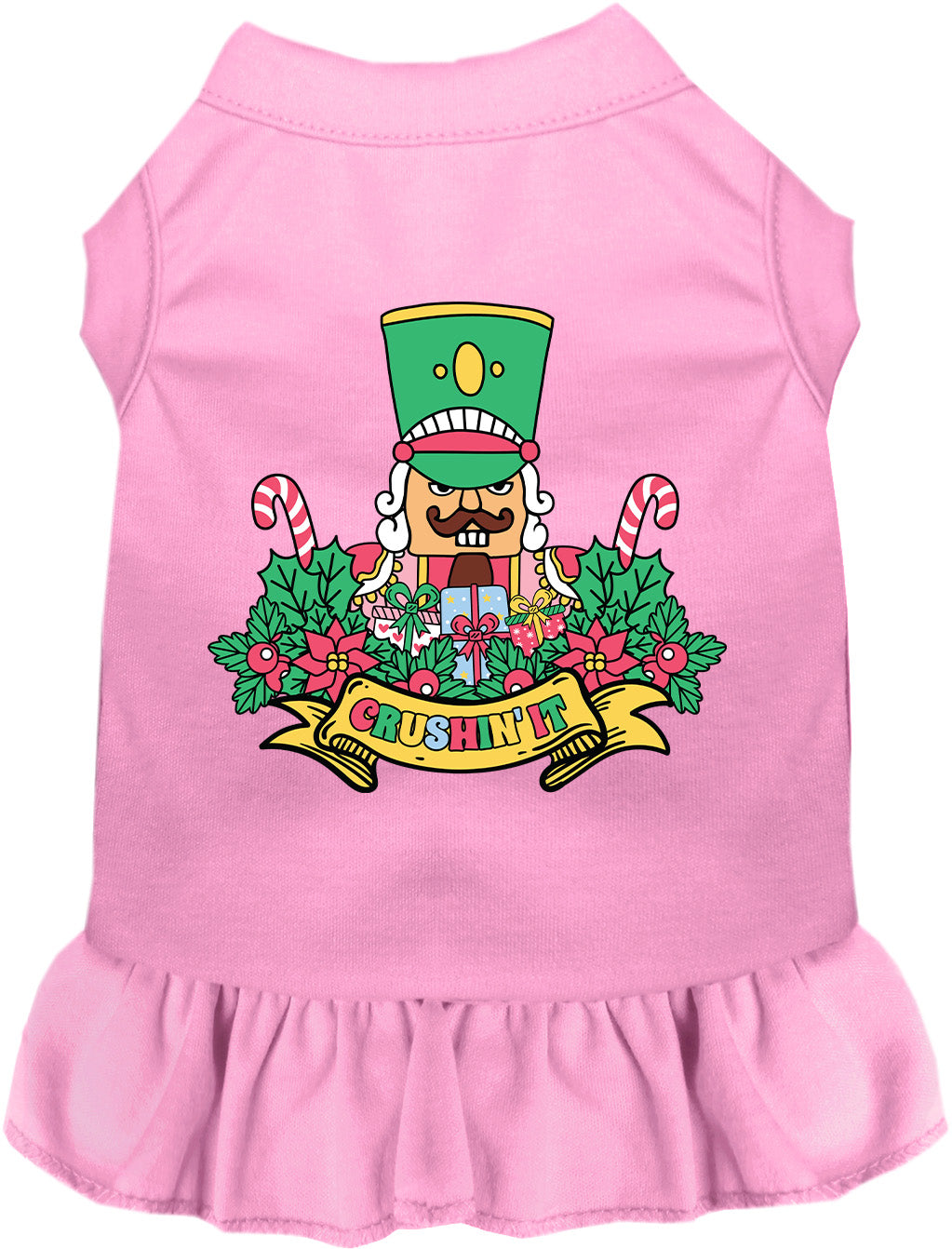 Pink Crushin' It Nutcracker Style Pet Dress