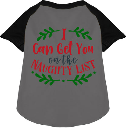 Can Get You on the List Pet Raglan Shirt