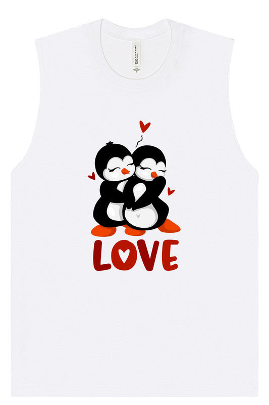 Penguin Love Muscle Tank