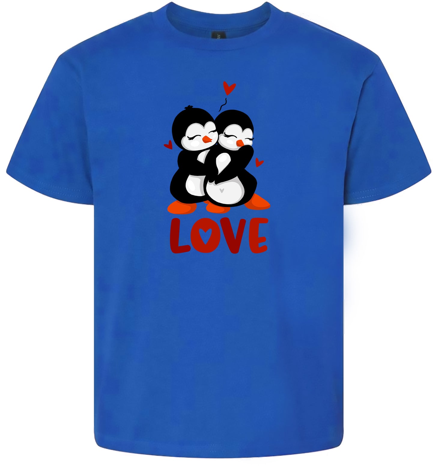 Penguin Love Children's Gildan Soft Shirt