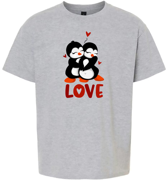 Penguin Love Children's Gildan Soft Shirt