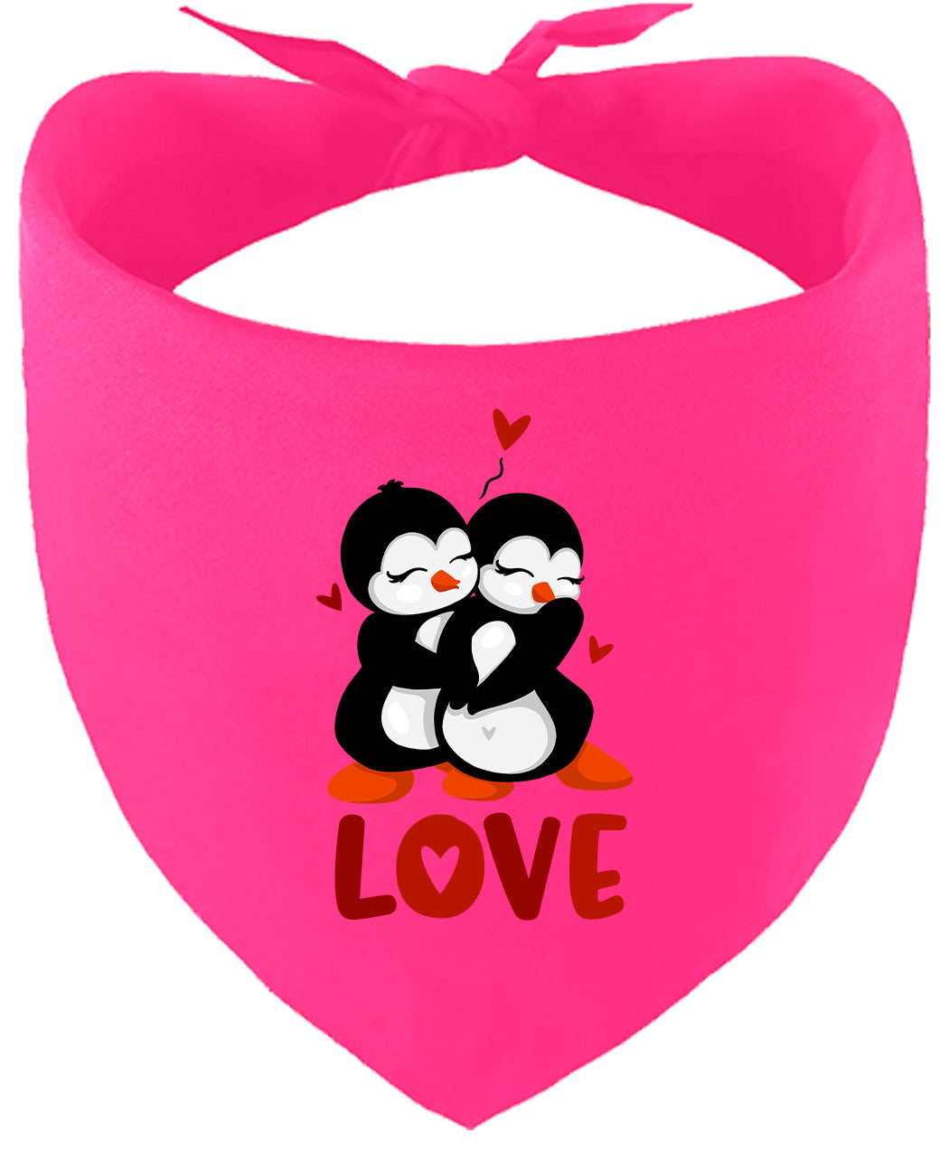 Penguin Love Pet Bandana