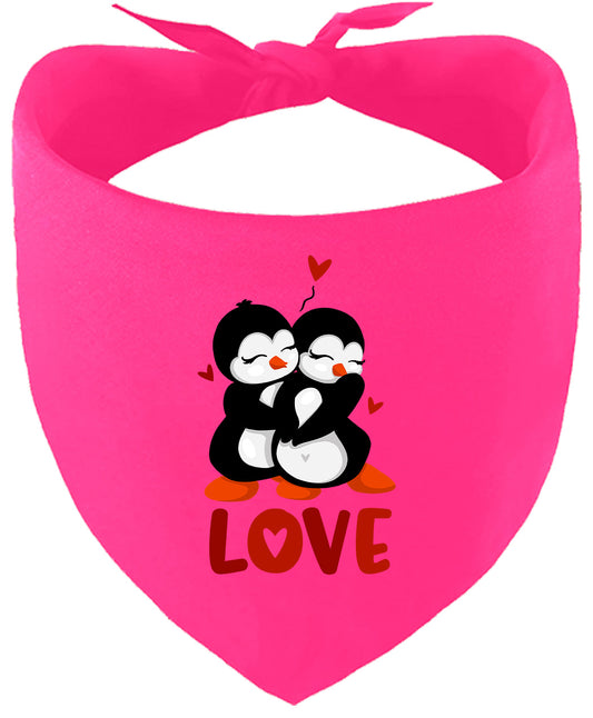 Penguin Love Pet Bandana