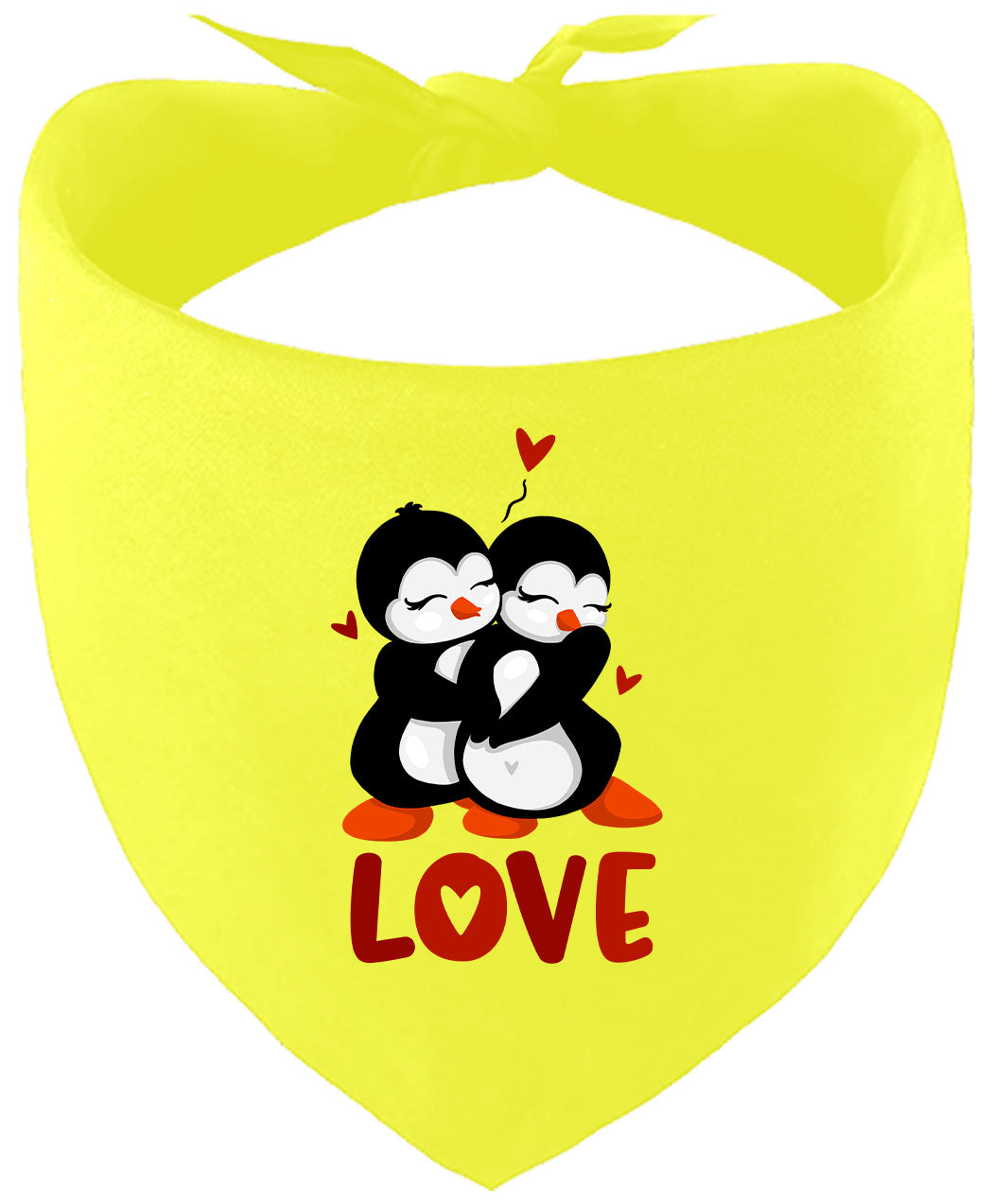 Penguin Love Pet Bandana