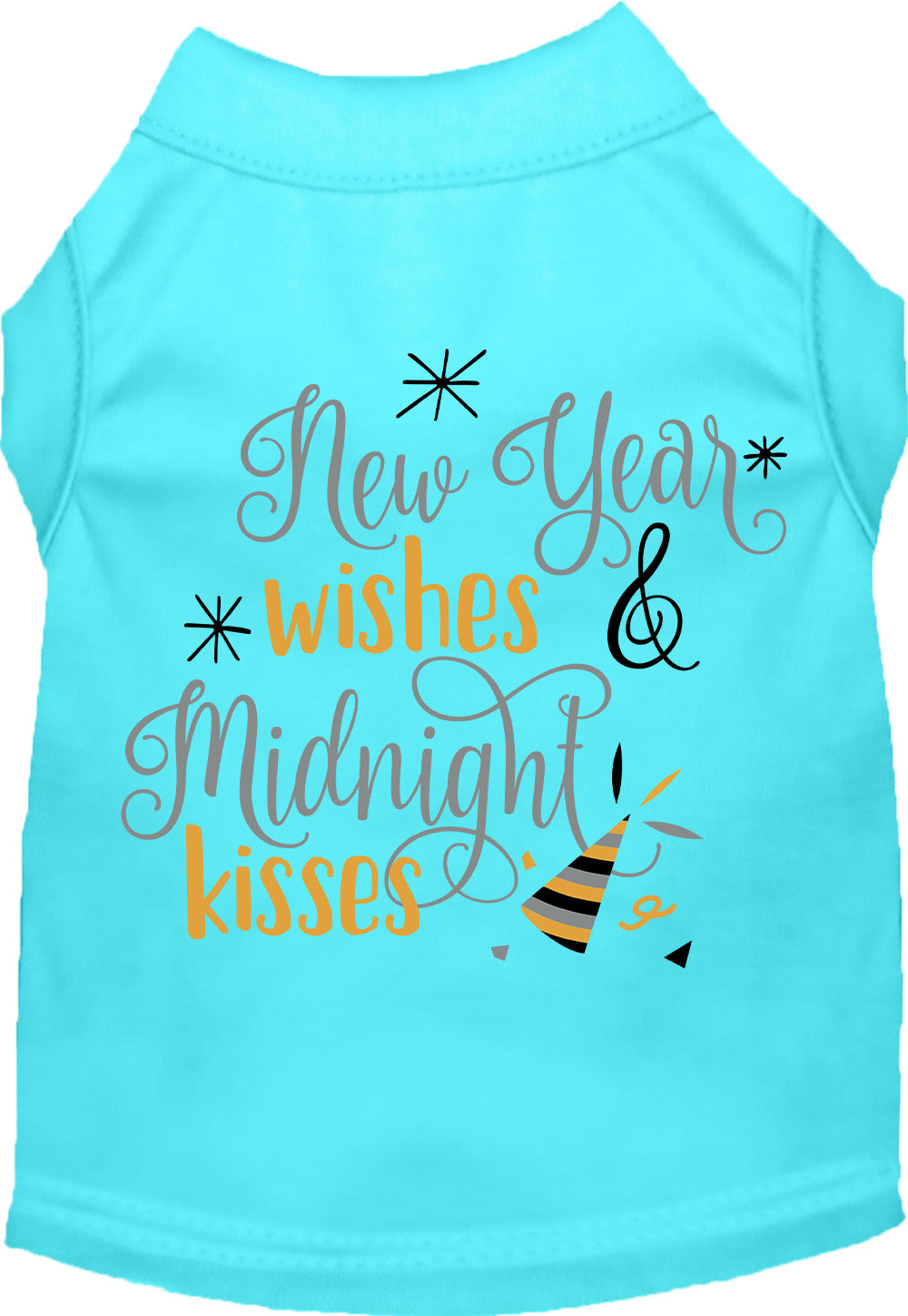 Midnight Kisses New Years Pet Shirt