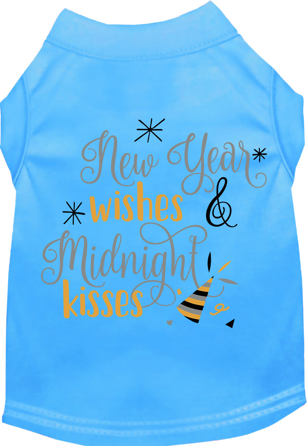 Midnight Kisses New Years Pet Shirt