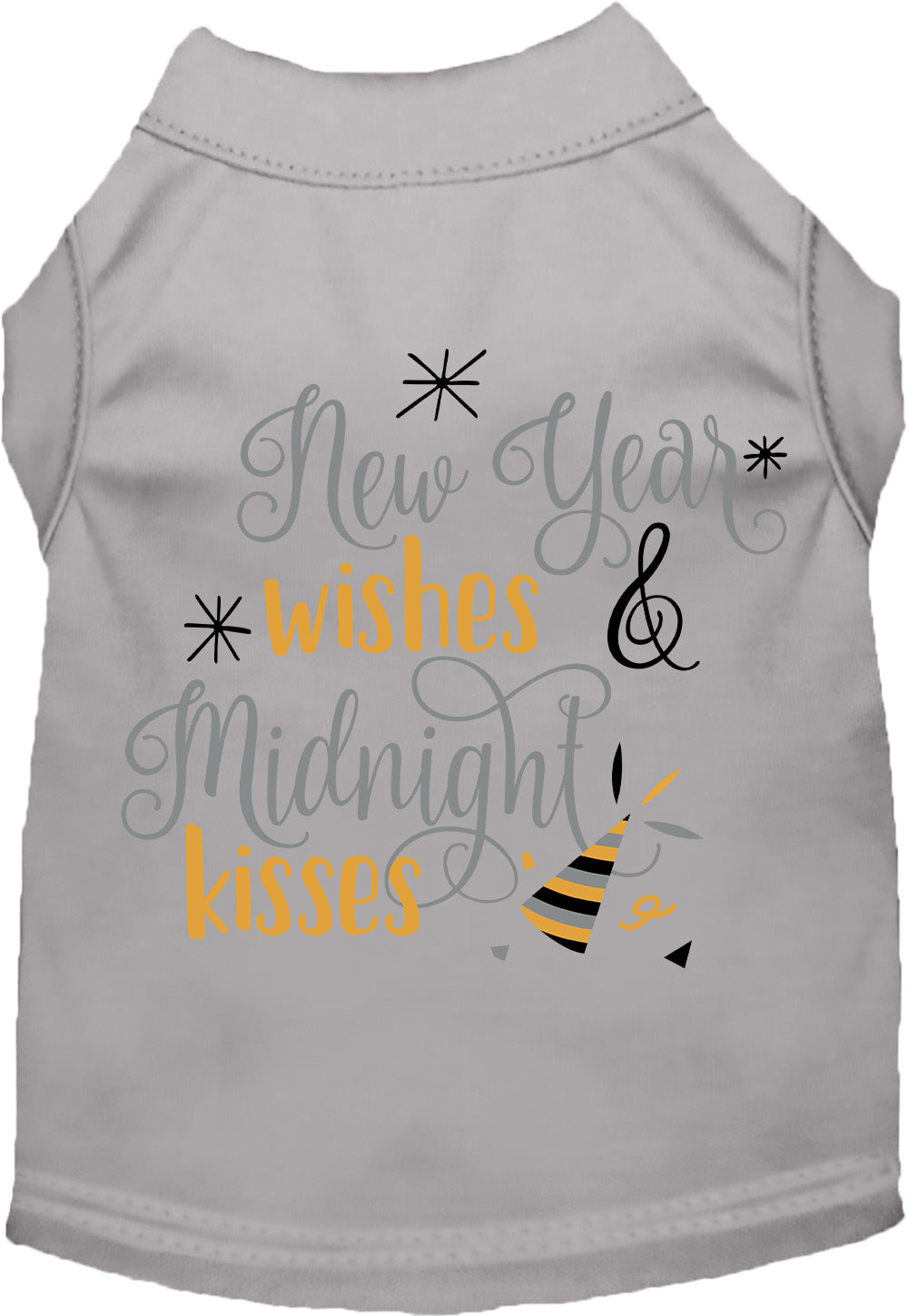 Midnight Kisses New Years Pet Shirt