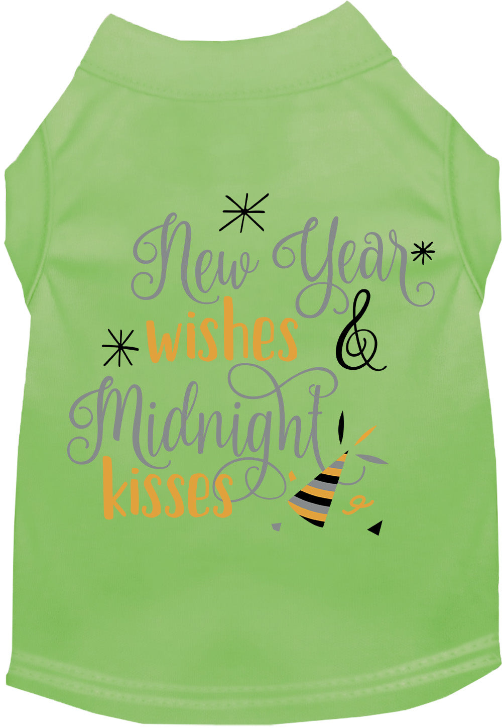 Midnight Kisses New Years Pet Shirt
