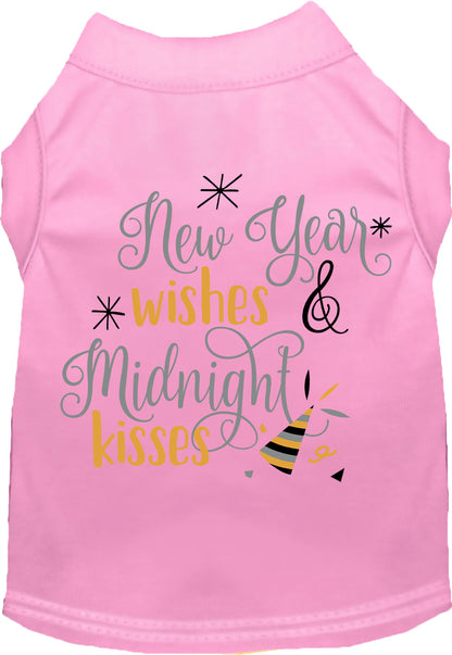 Midnight Kisses New Years Pet Shirt
