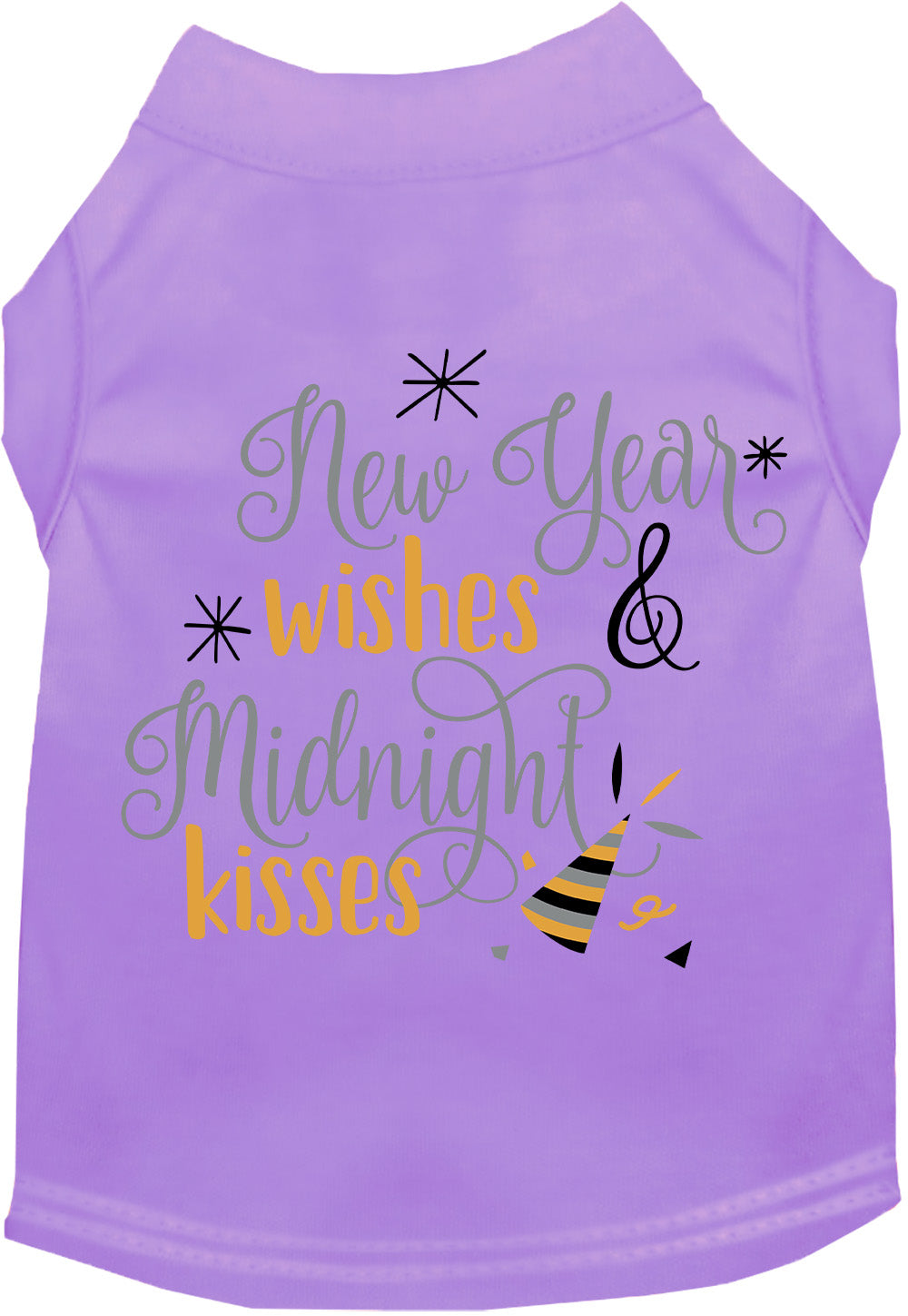 Midnight Kisses New Years Pet Shirt