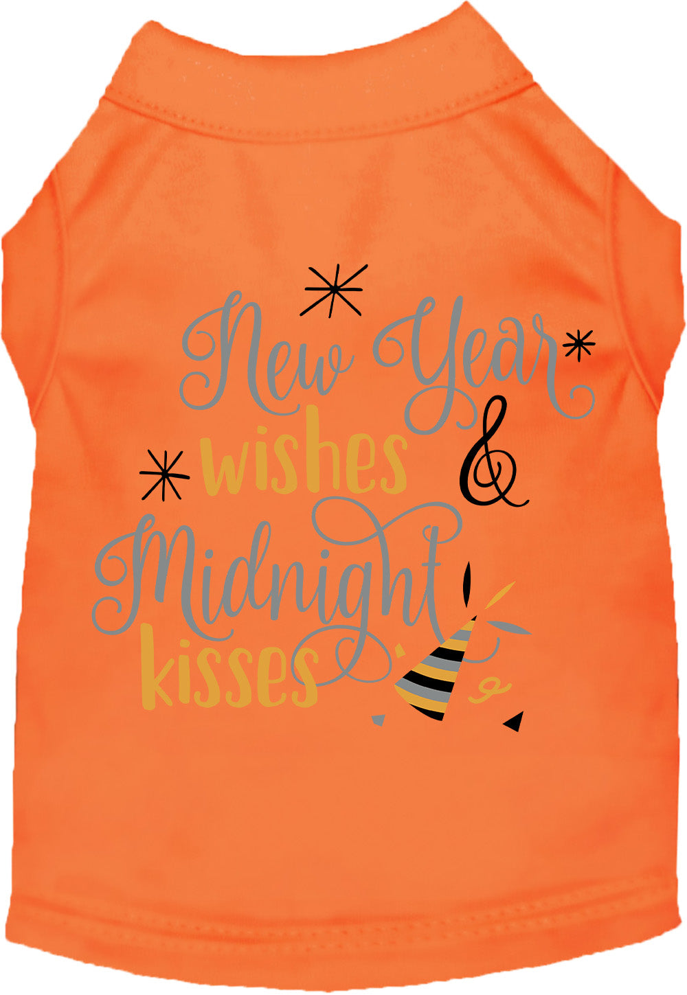 Midnight Kisses New Years Pet Shirt