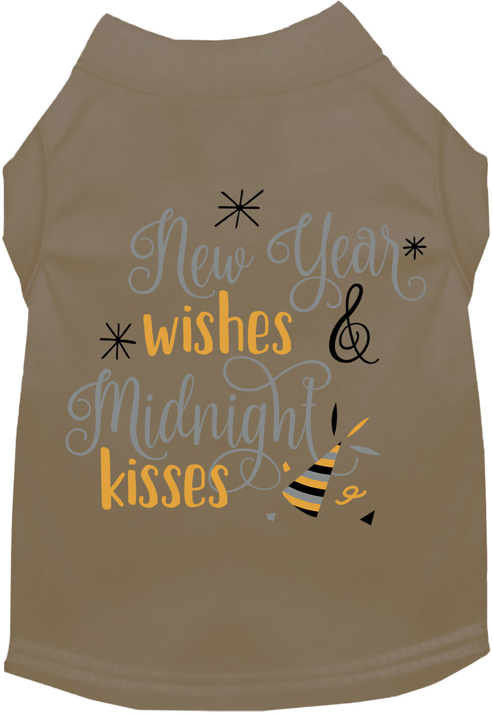 Midnight Kisses New Years Pet Shirt