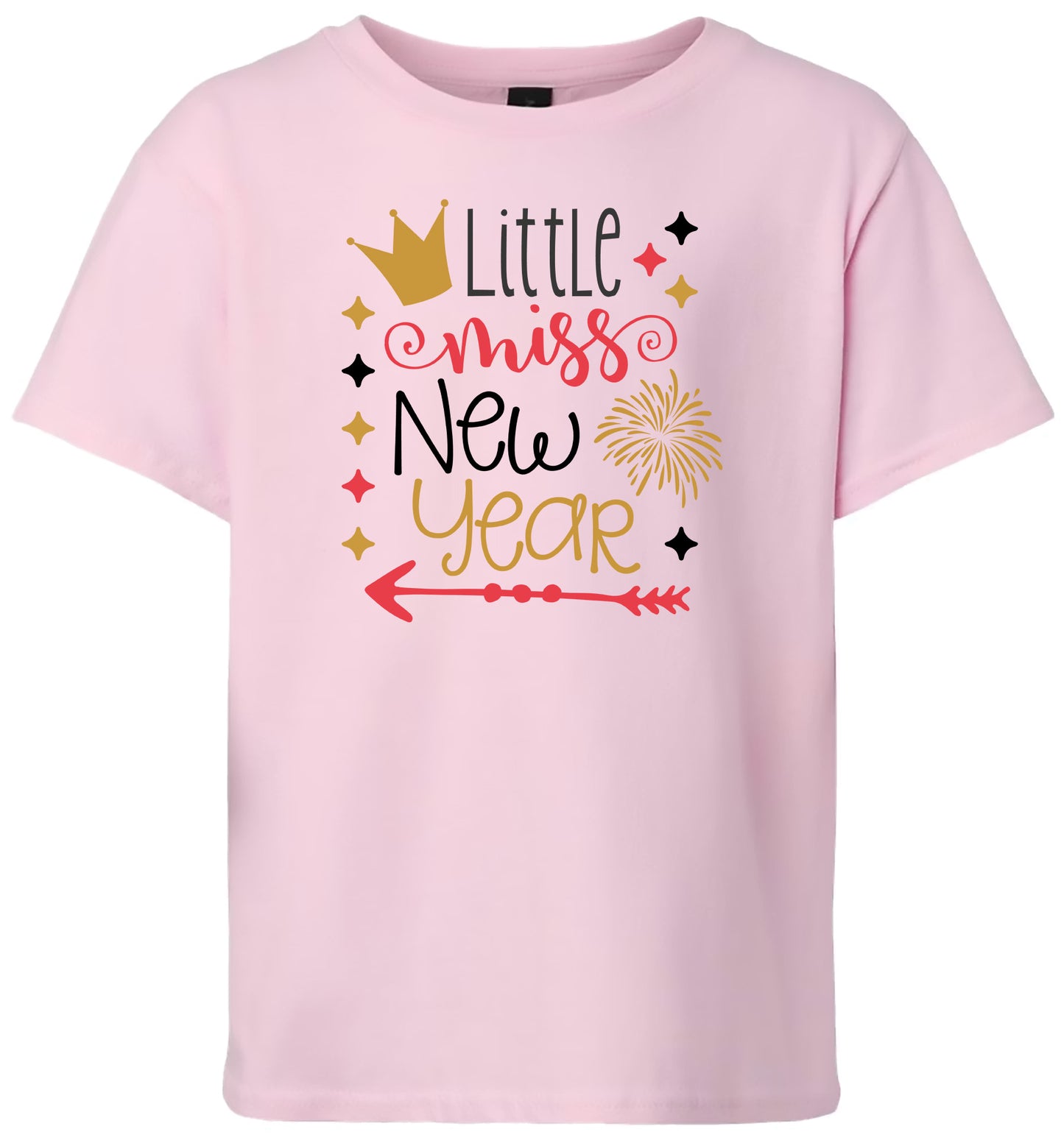 Little Miss New Year Children's Gildan Soft Shirt