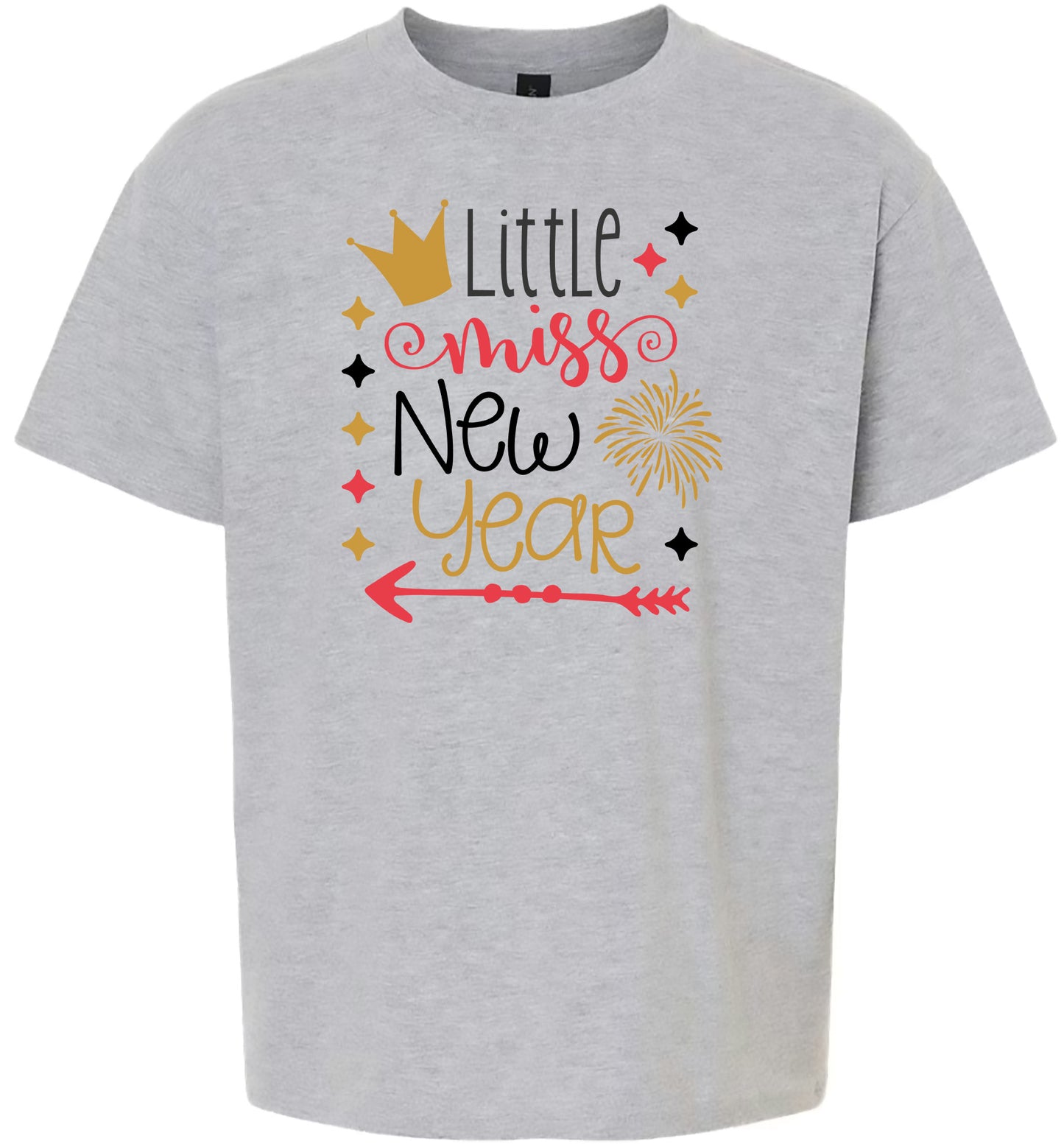 Little Miss New Year Children's Gildan Soft Shirt