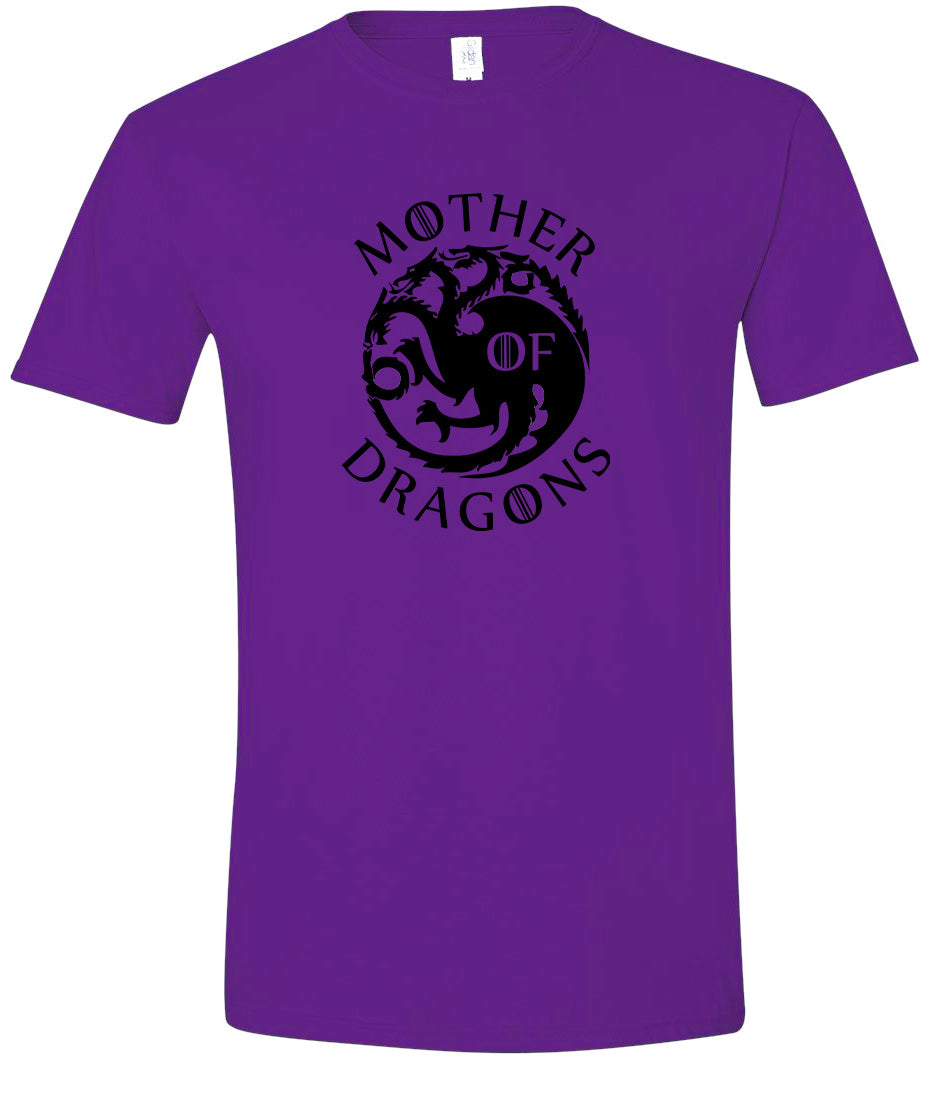 Mother of Dragons Adult Gildan Soft Shirt