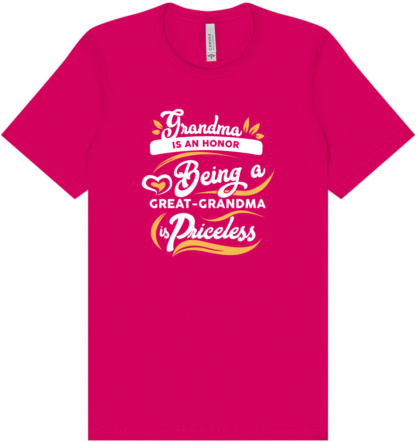 Priceless Great Grandma Adult Bella Canvas Shirt