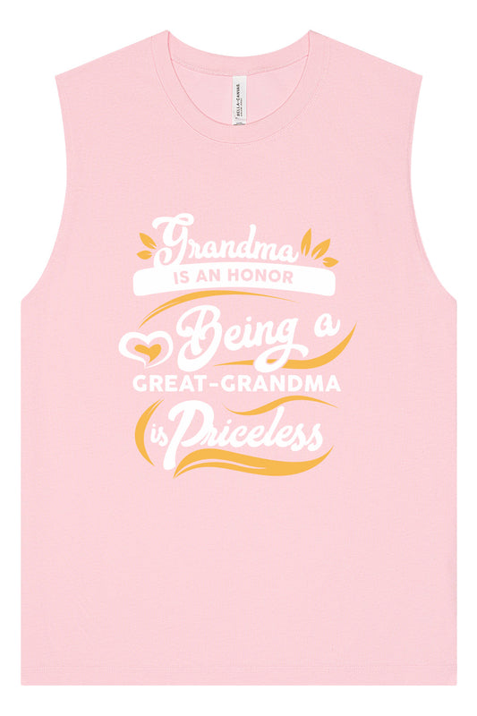 Priceless Great Grandma Muscle Tank