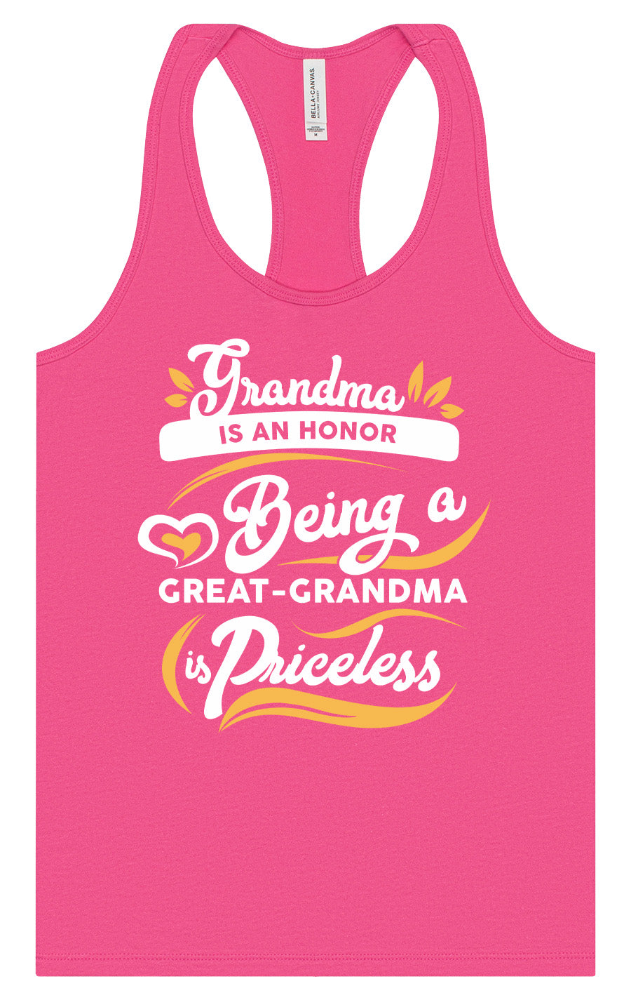 Priceless Great Grandma Women's Racerback Tank