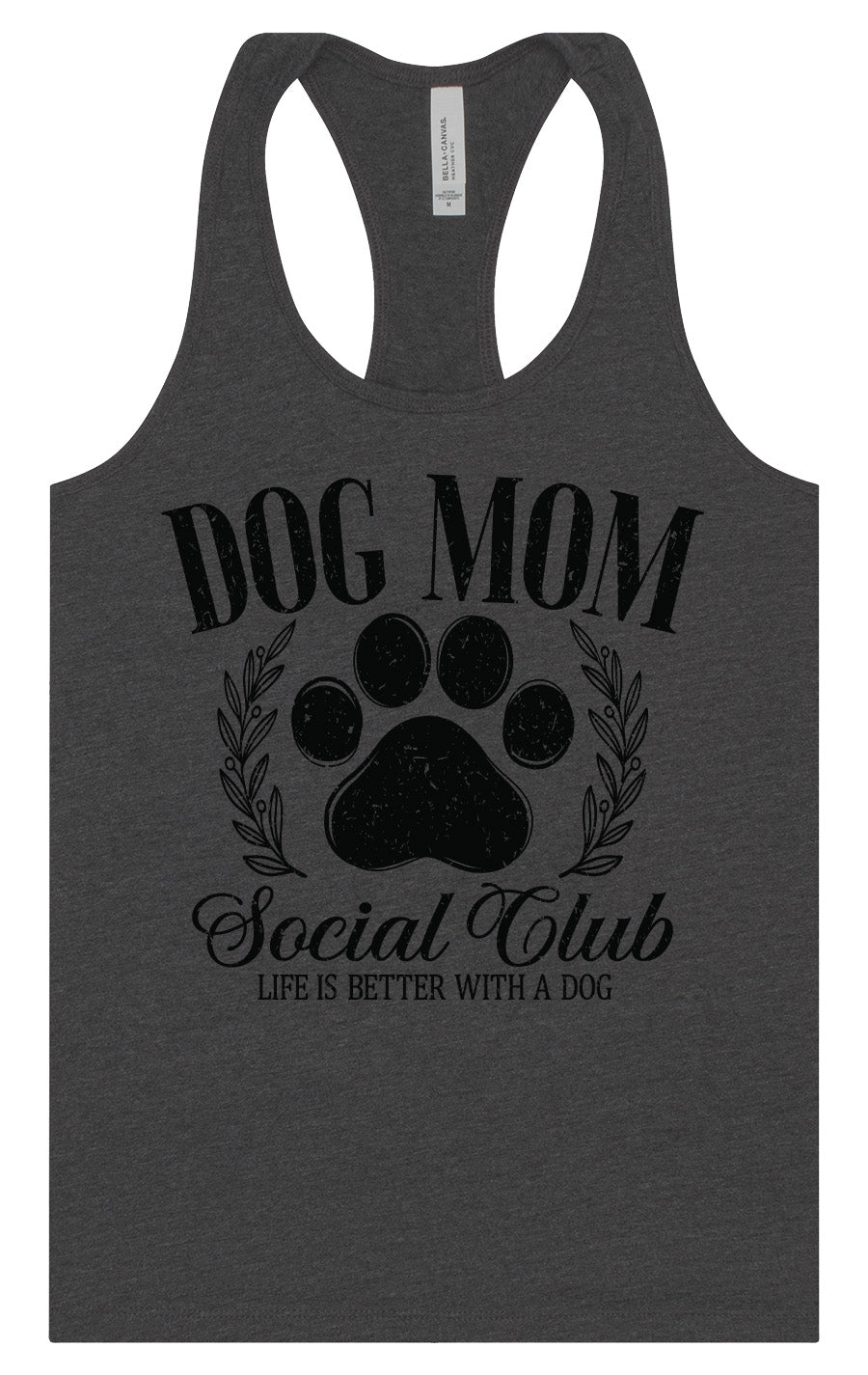 Dog Mom Social Club Women's Racerback Tank
